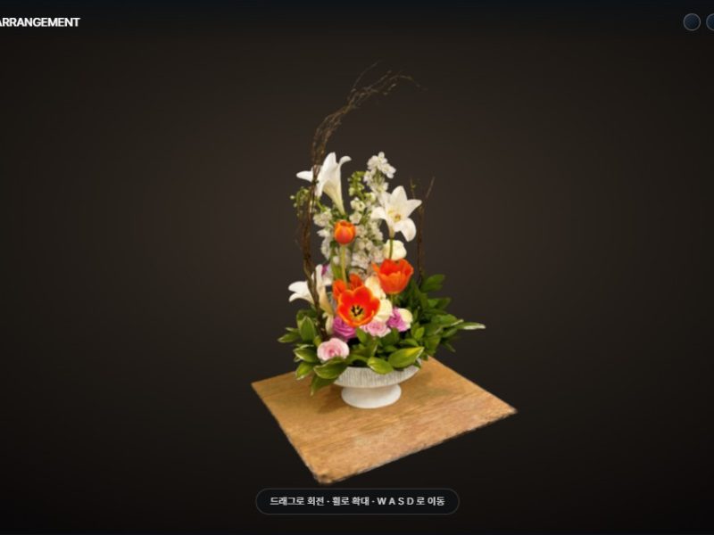 FLOWER ARRANGEMENT — 가우시안 대표 이미지
